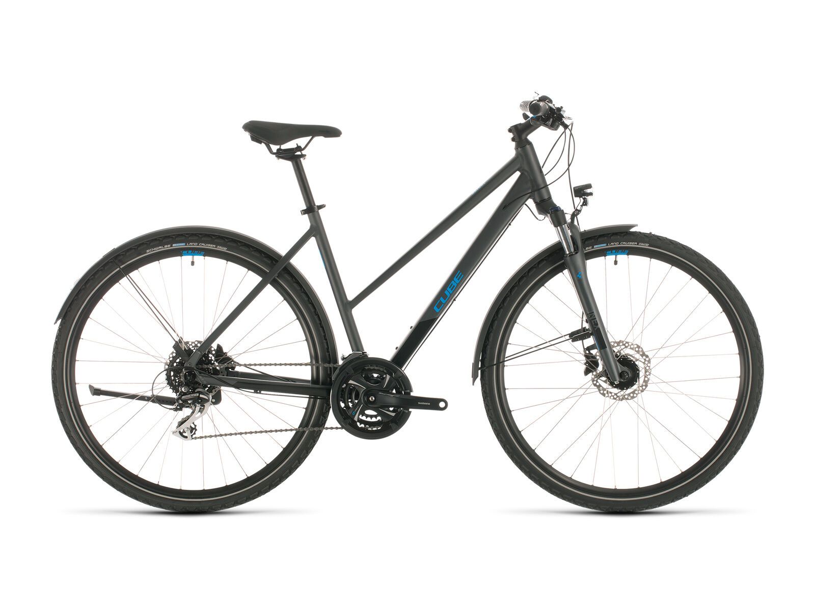 Cube Nature Allroad Trapeze, iridium´n´blue - Bild 1