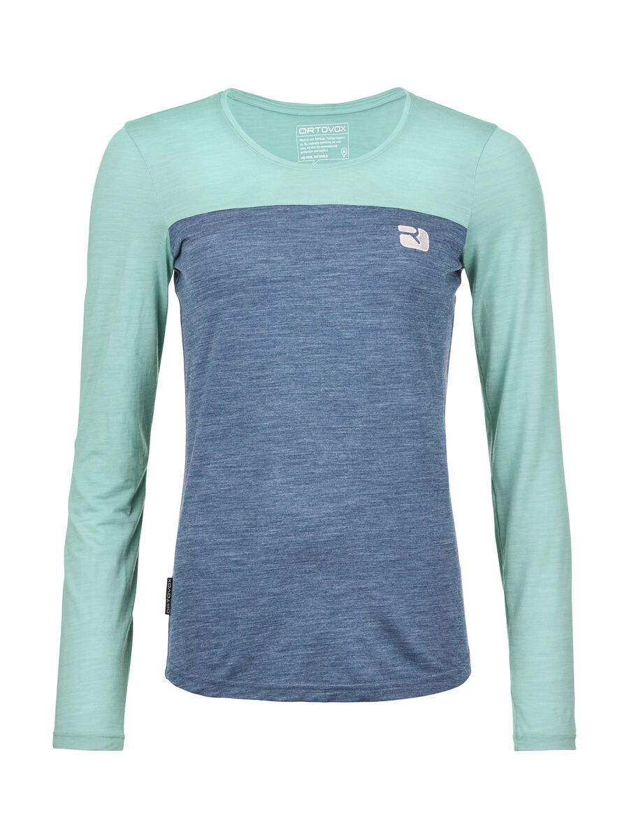 Ortovox 150 Merino Cool Logo LS W, ice waterfall - Bild 1