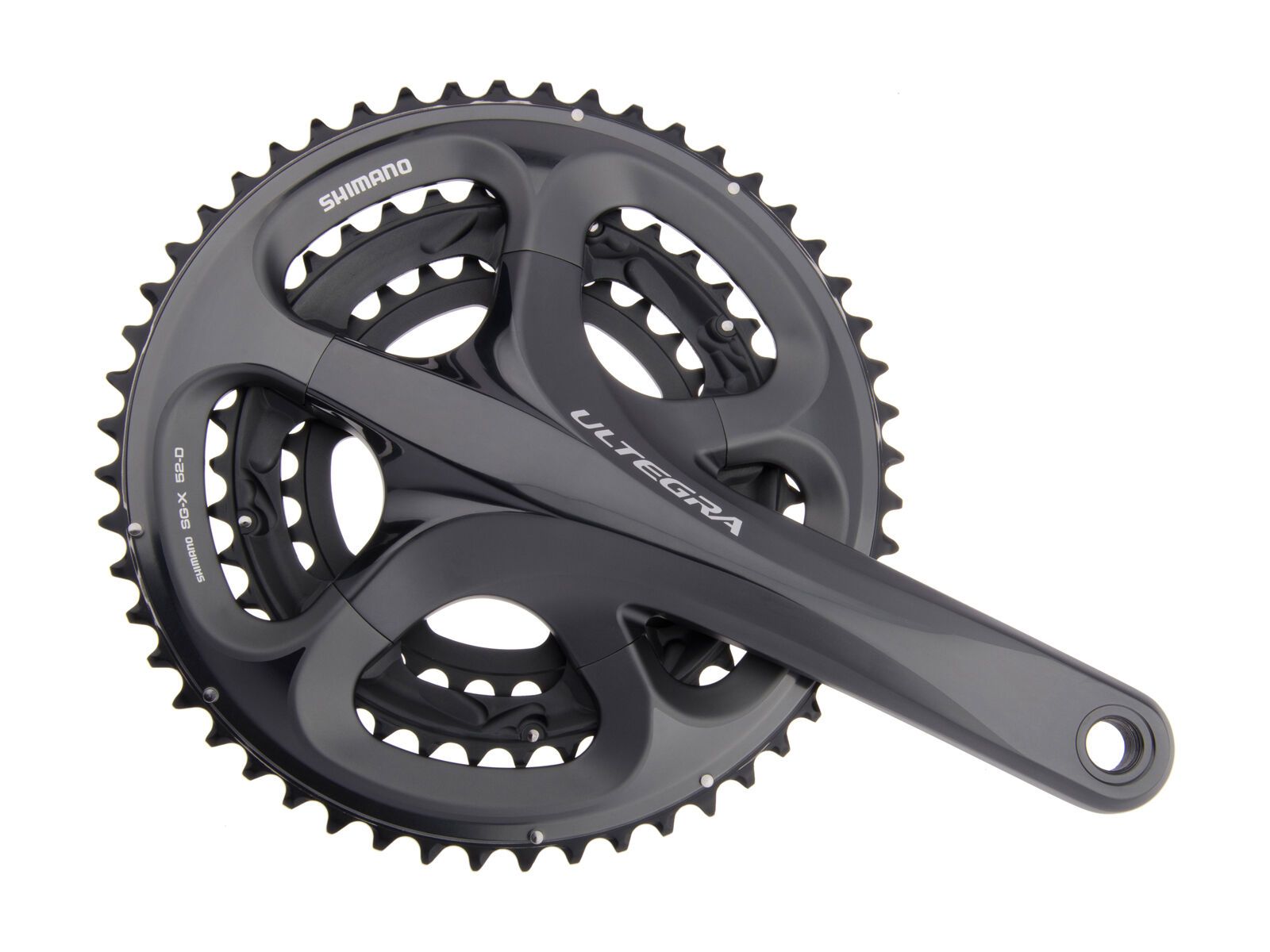 Shimano Kurbelgarnitur Ultegra FC-6703 3x10 - 52/39/30, grau - Bild 1