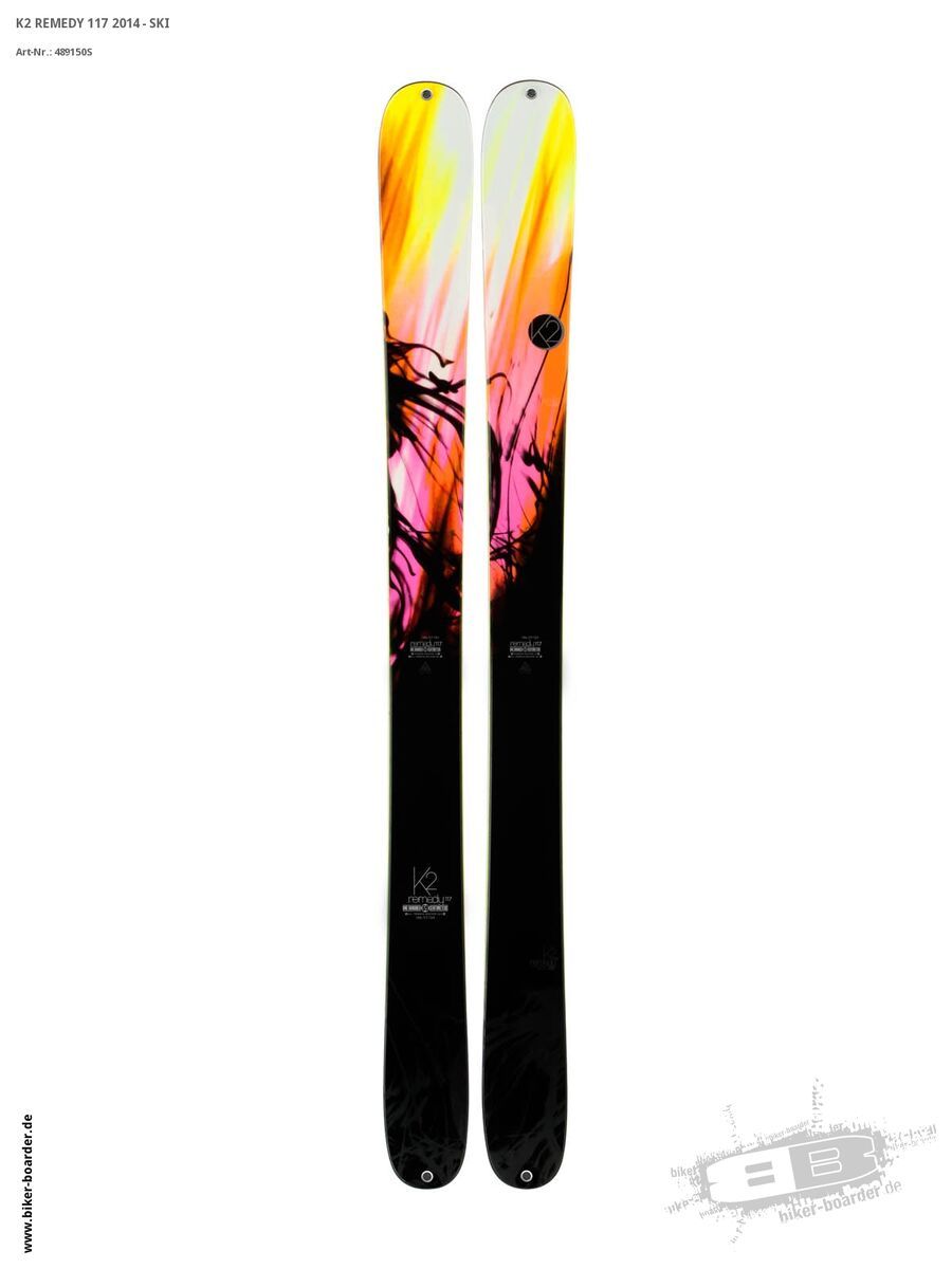 K2 SKI Set: Remedy 117 2014 + Marker Jester 16 - Bild 2