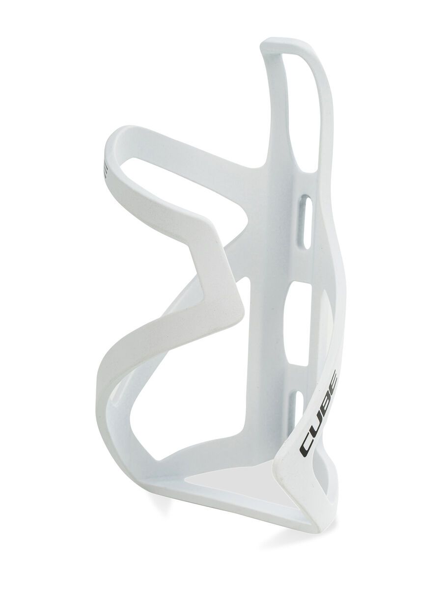 Cube Flaschenhalter HPP Sidecage, matt white´n´glossy black - Bild 1
