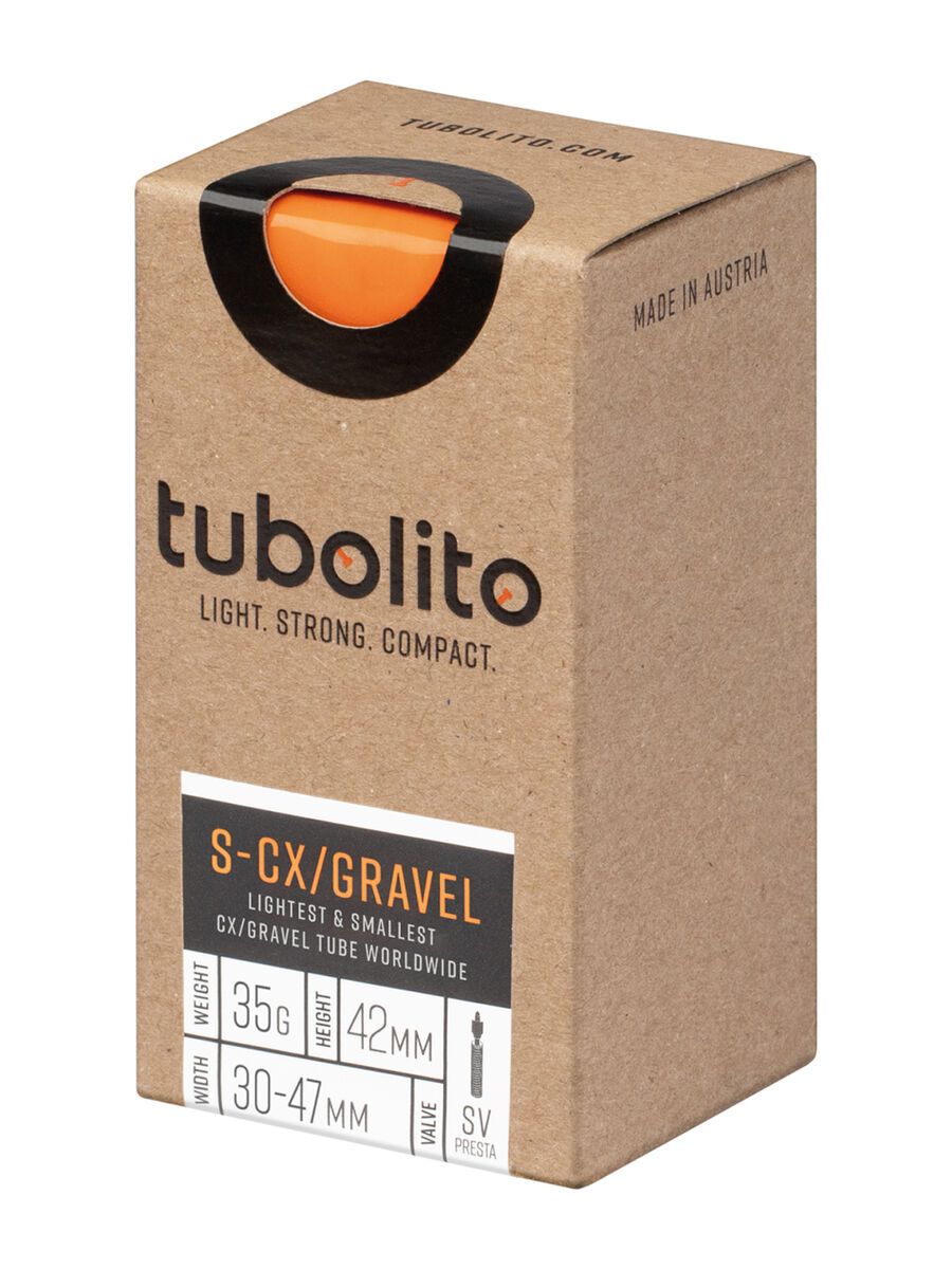 Tubolito S-Tubo CX/Gravel 42 mm - 700C/650B x 30-47 orange 33000054