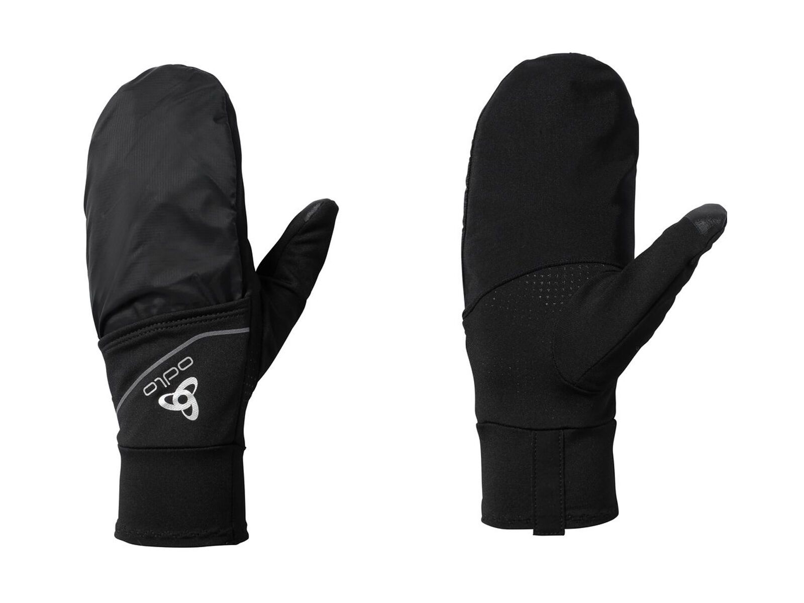 Odlo Intensity Cover Safety Light Gloves, black - Bild 1