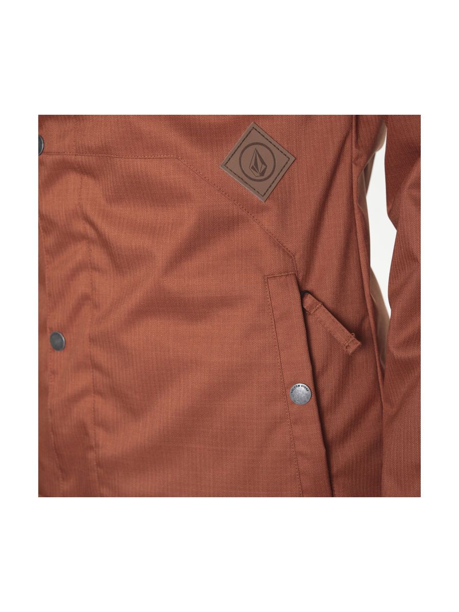Volcom Bolt Insulated Jacket, burnt sienna - Bild 4