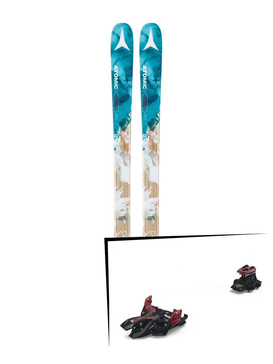 Set: Atomic Backland 78 W 2017 + Marker Alpinist 12 (2319300) - Bild 1