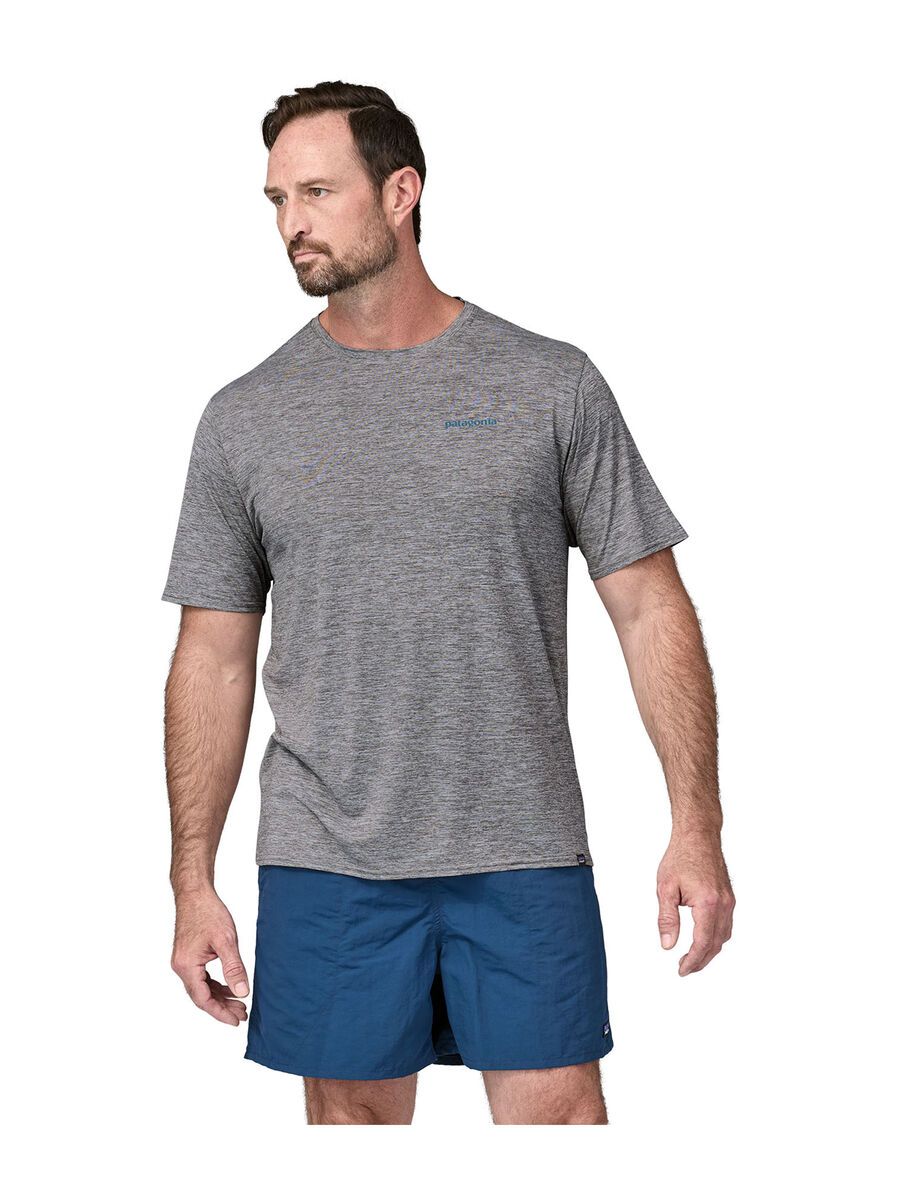 Patagonia Men's Capilene Cool Daily Graphic Shirt - Waters, abalone blue/feather grey - Bild 4
