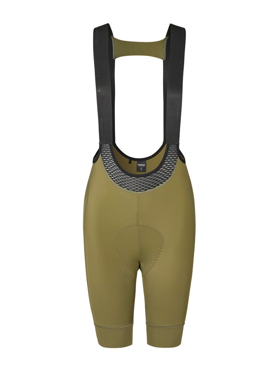 GripGrab Women's PACR Bib Shorts, olive green - Bild 2