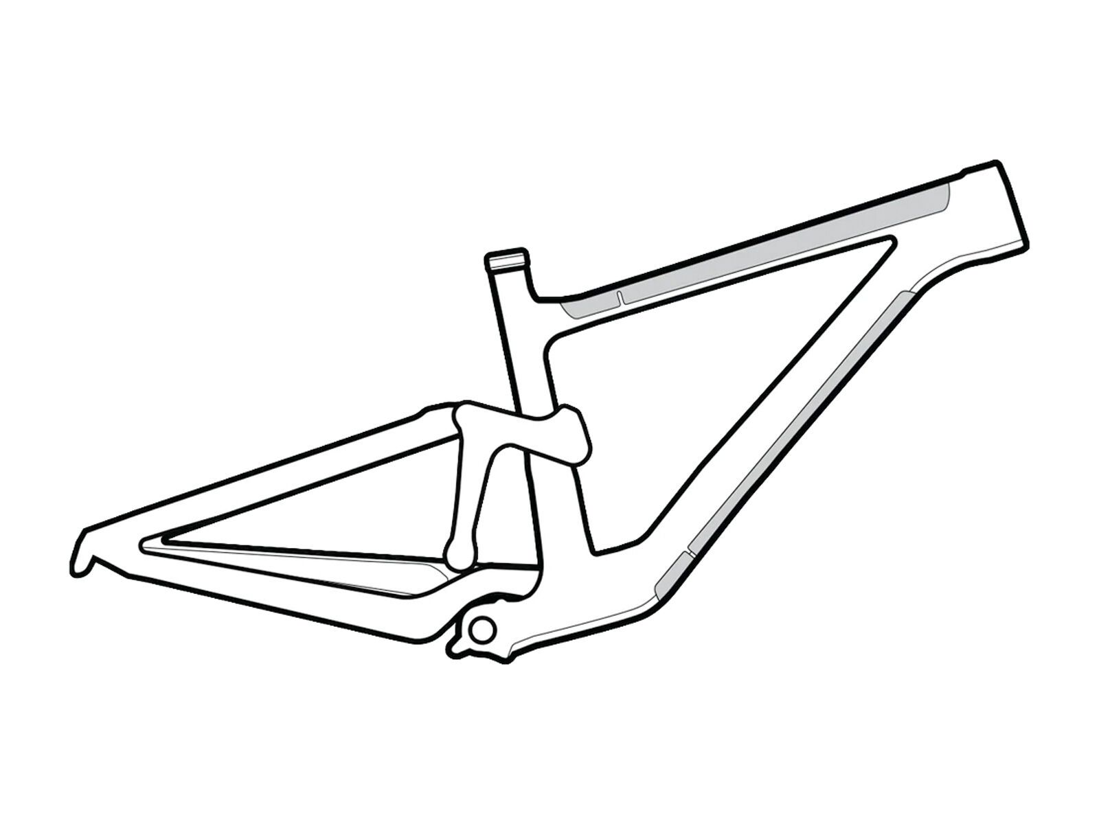 Lizard Skins Frame Wrap Schutzfolie - Large, black - Bild 2