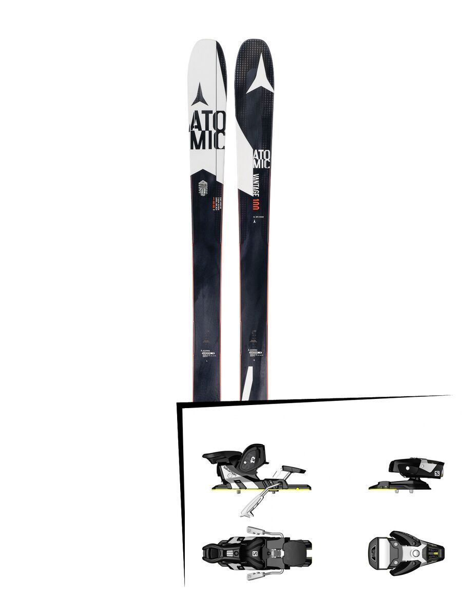 Atomic Set: Vantage 100 CTI 2016 + Salomon STH2 WTR 13 - Bild 1