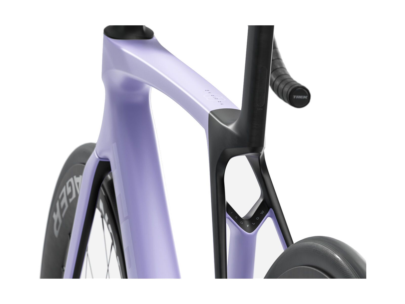 Trek Madone SL 7 Gen 8, matte lavender haze/deep smoke - Bild 4