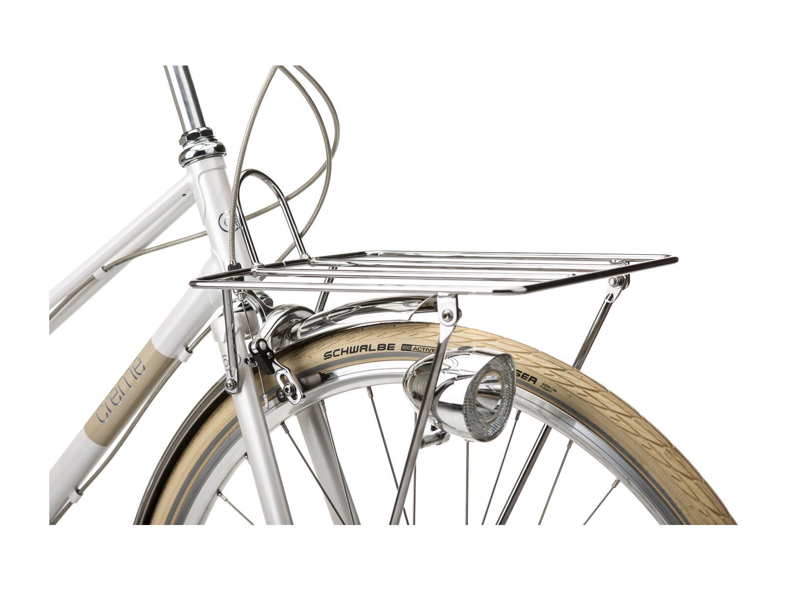 Creme Cycles Caferacer Lady Solo, white - Bild 6