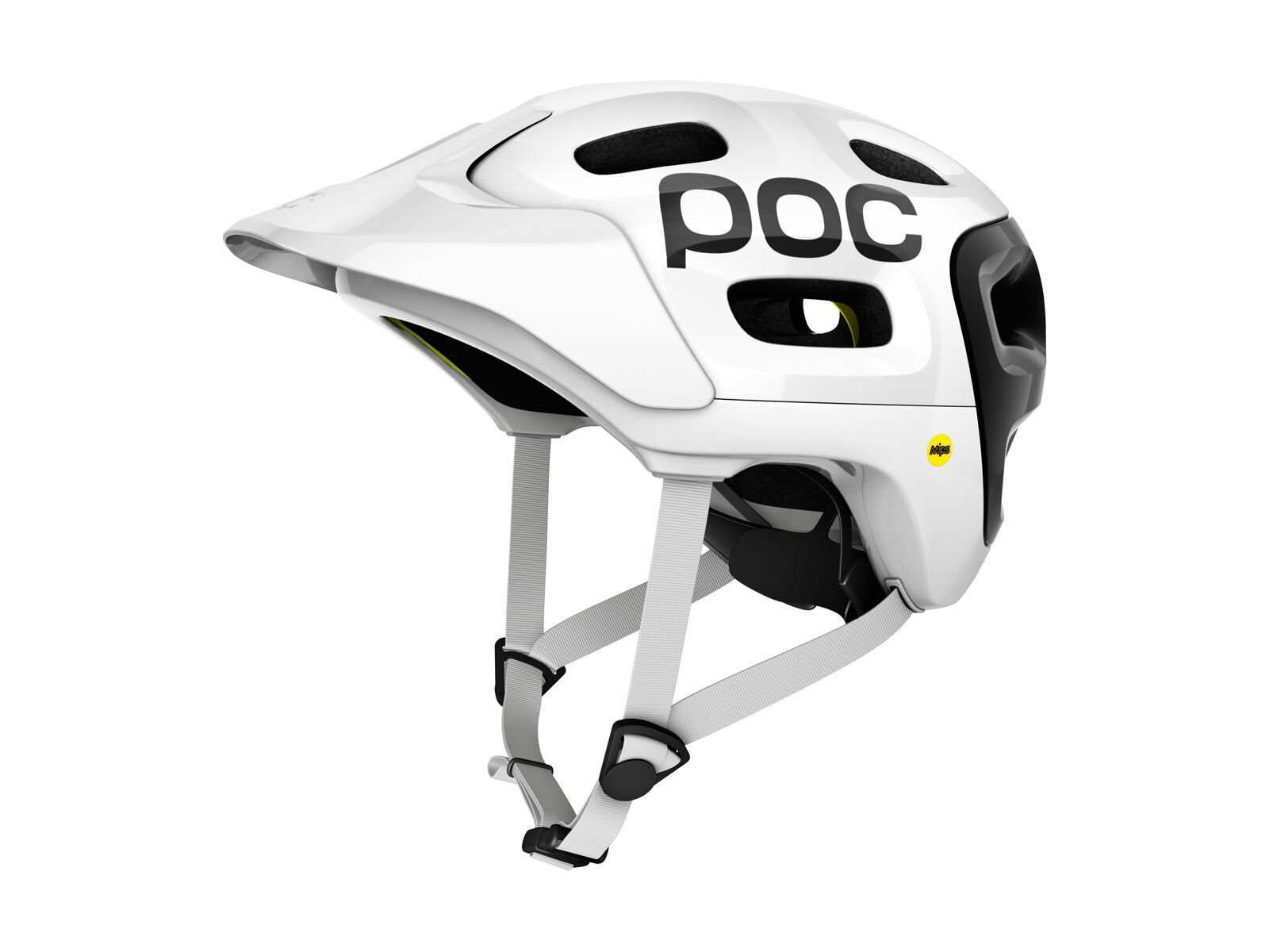 POC Trabec Race MIPS, white-black - Bild 1