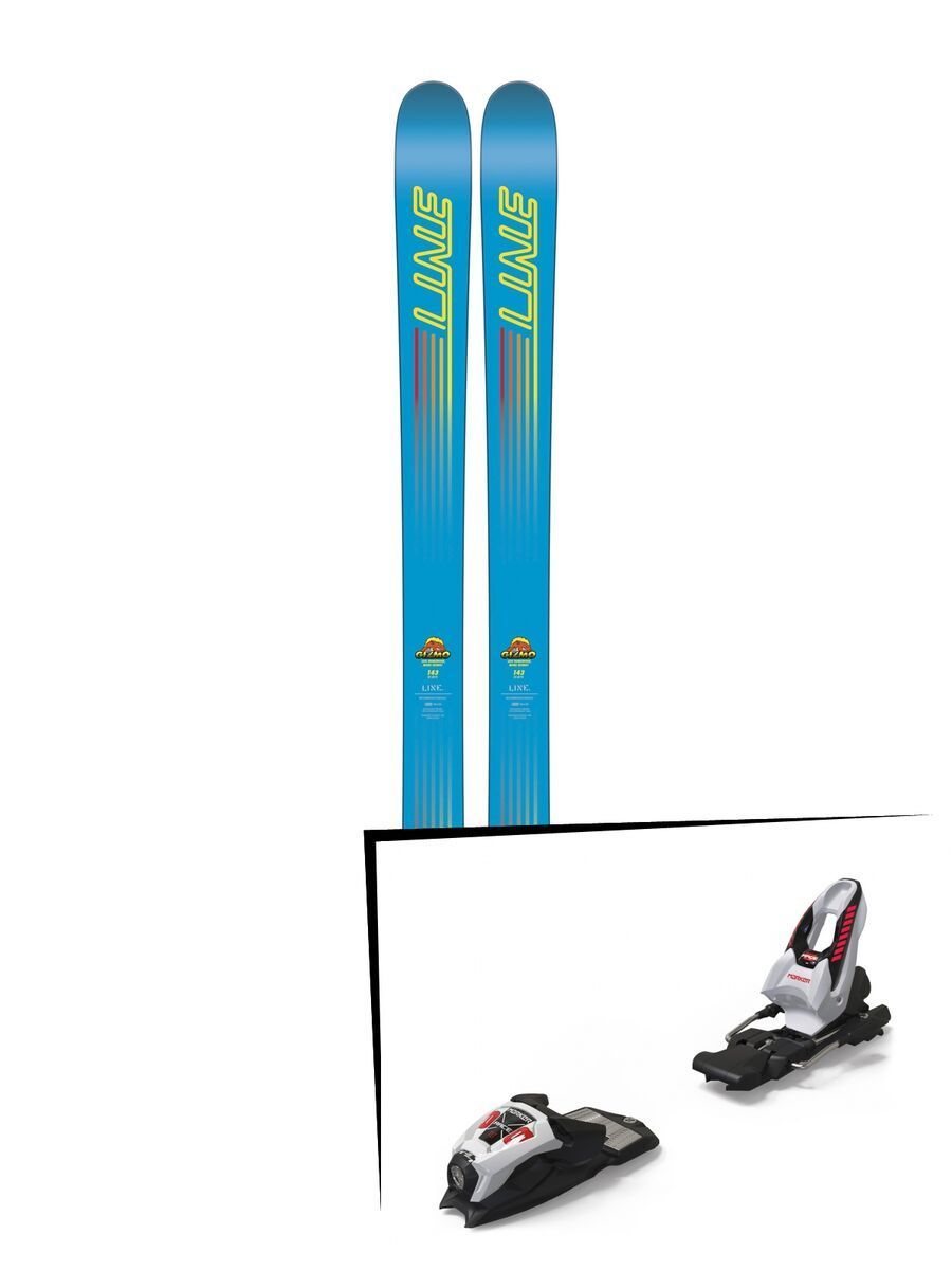 Set: Line Gizmo 2018 + Marker Race Junior 8 white/black/red - Bild 1