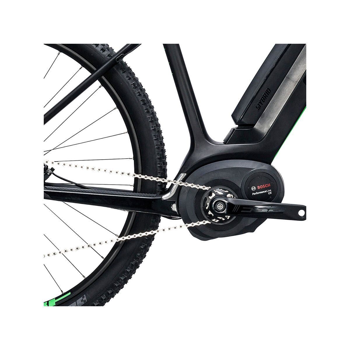 Cube Elite Hybrid C:62 SL 500 29, carbon´n´flashgreen - Bild 3