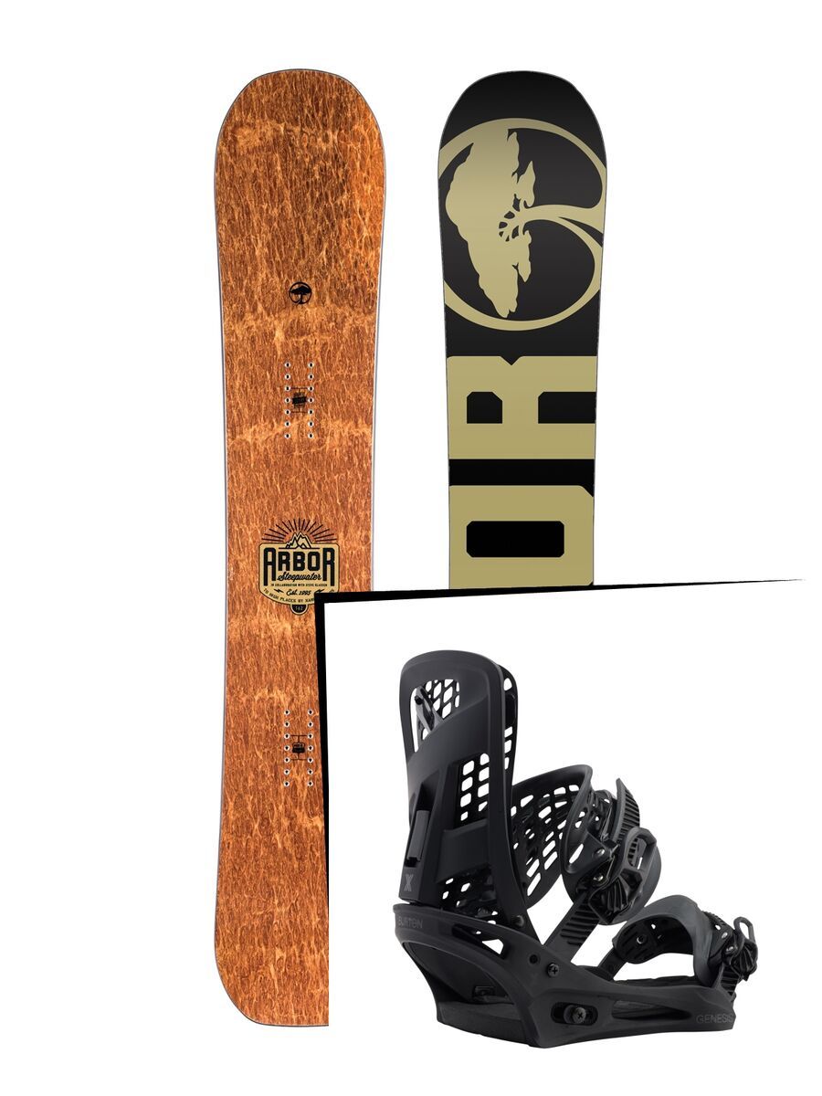 Set: Arbor Steepwater 2017 + Burton Genesis X (1712790S) - Bild 1