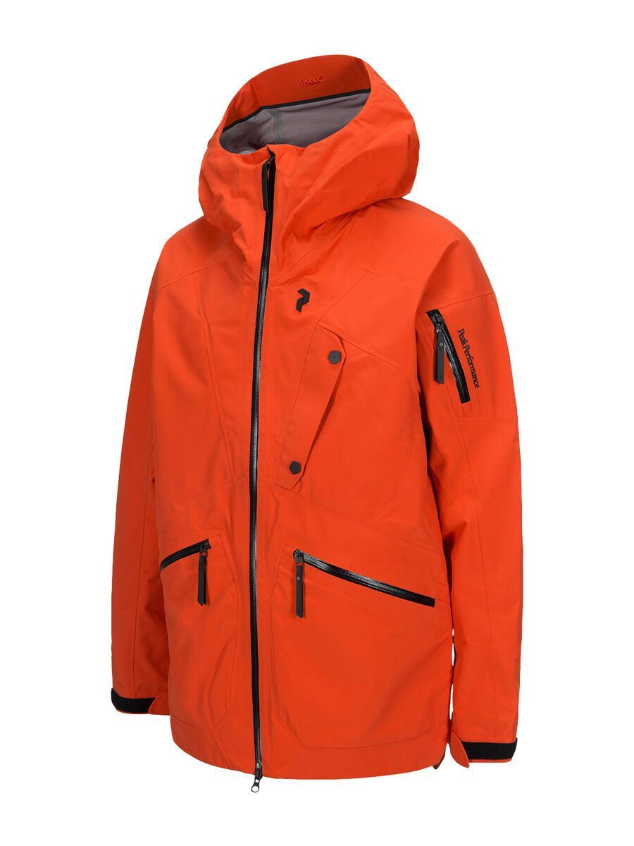 Peak Performance Bec Jacket, orange lava - Bild 3