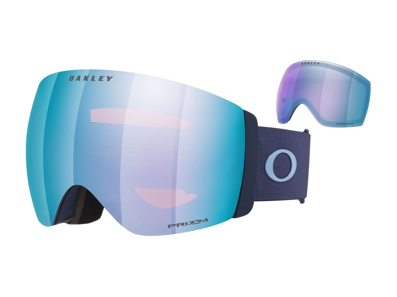 Oakley Flight Deck Pro L, Prizm Snow Sapphire Iridium & Prizm Snow Iced Iridium / abyss - Bild 1