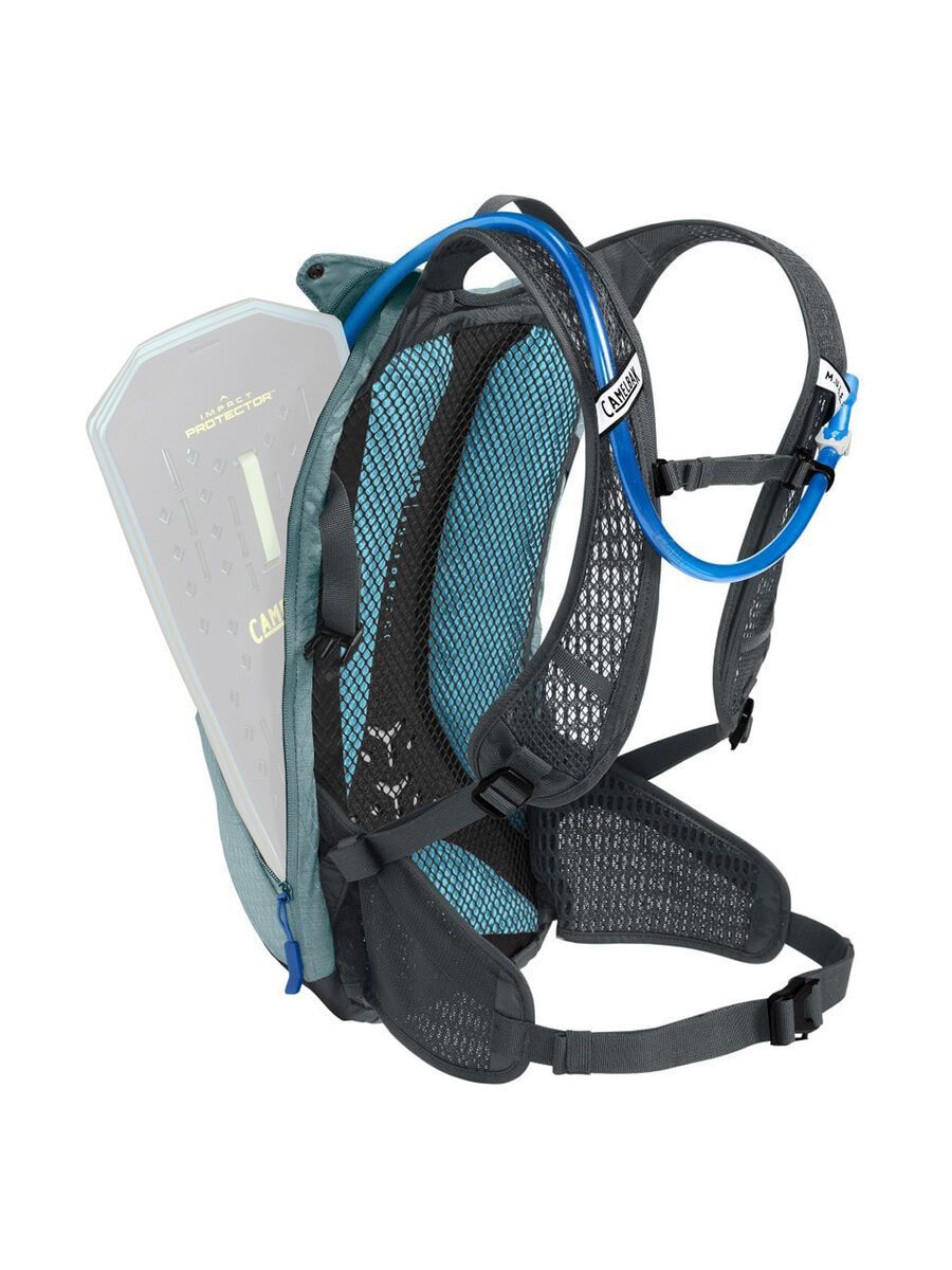 Camelbak Damen M.U.L.E. Pro Trinkrucksack 14 L + 3 L Reservoir, black/white - Bild 5