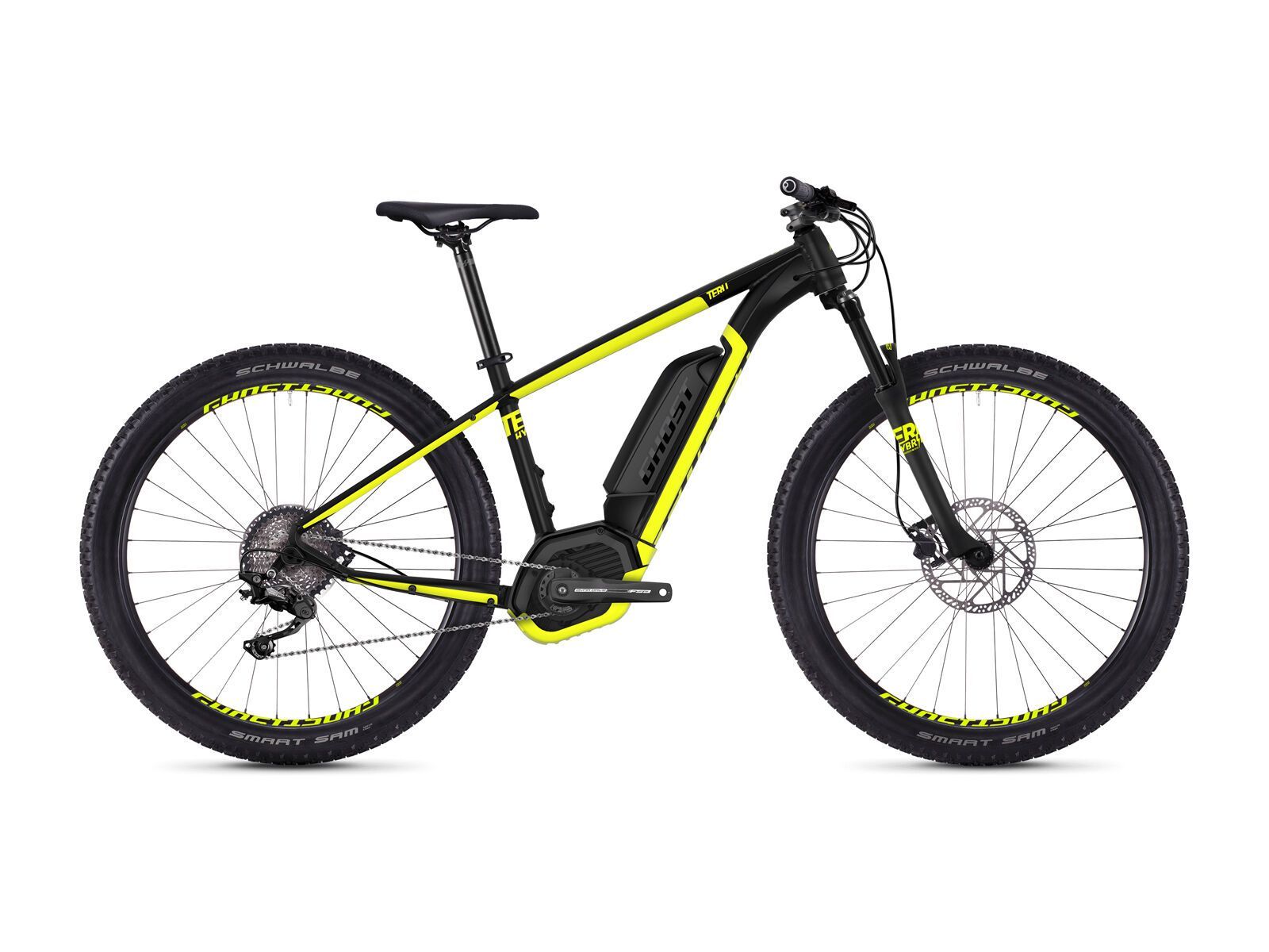 Ghost Hybride Teru B2.7+ AL, night black/neon yellow - Bild 1