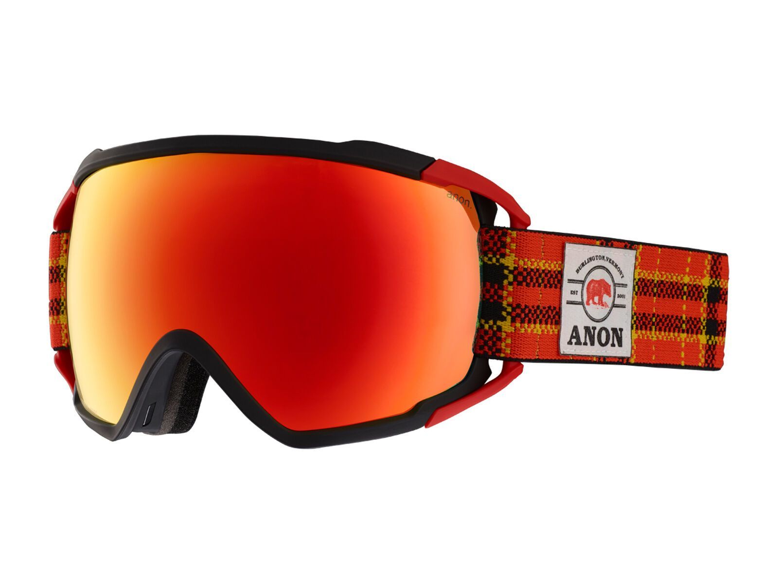 Anon Circuit MFI, flannel/Lens: sonar red - Bild 5