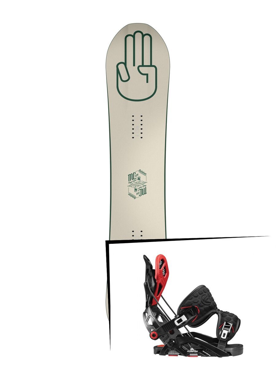 Set: Bataleon Magic Carpet 2017 + Flow Fuse-GT (1718345S) - Bild 1