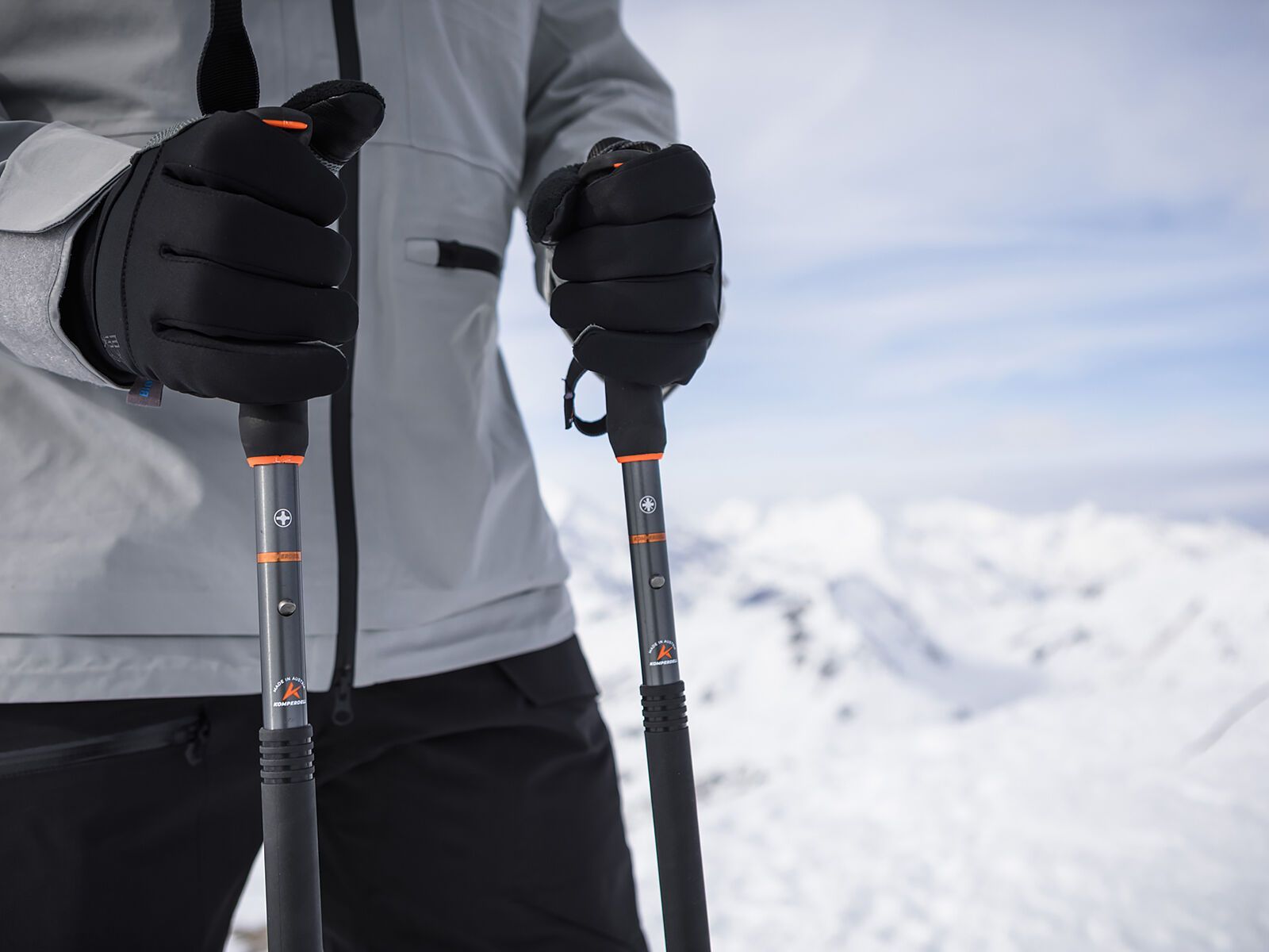 Komperdell D‘Scent TI Backcountry Toolgrip Vario, dark grey - Bild 6