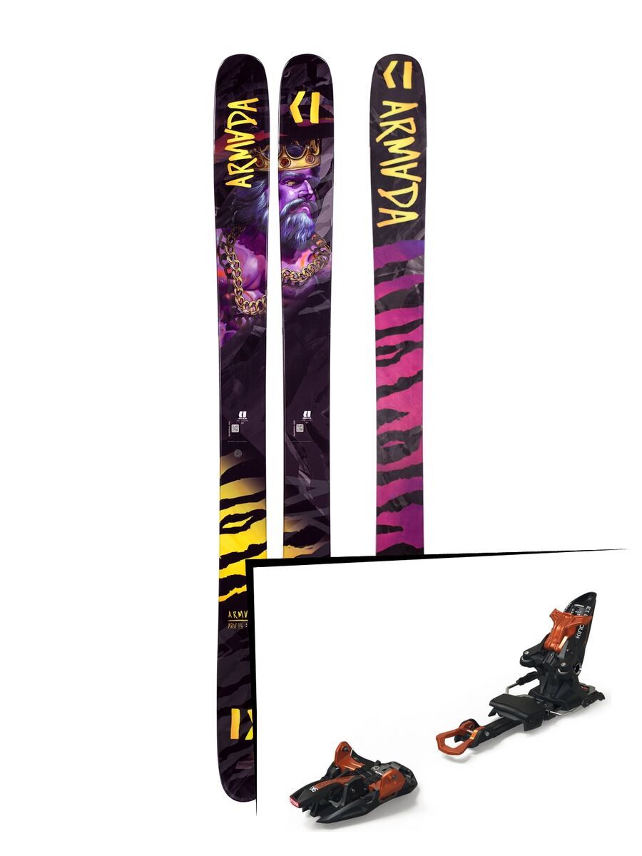Set: Armada Arv 116 JJ 2019 + Marker Kingpin 13 black/copper - Bild 1
