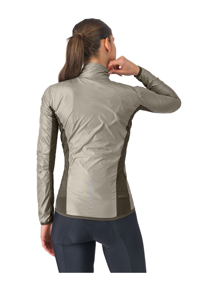 Castelli Aria Shell 2 W Jacket, clay - Bild 3