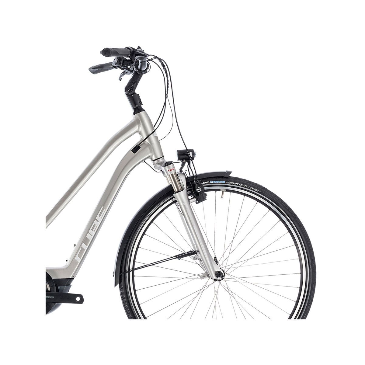 Cube Town Hybrid EXC 500 Trapeze, silver´n´white - Bild 7