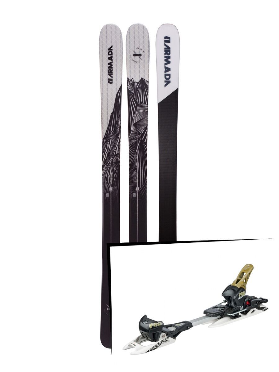 Set: Armada Invictus 99 Ti 2019 + Fritschi Diamir Freeride Pro schwarz/oliv - Bild 1