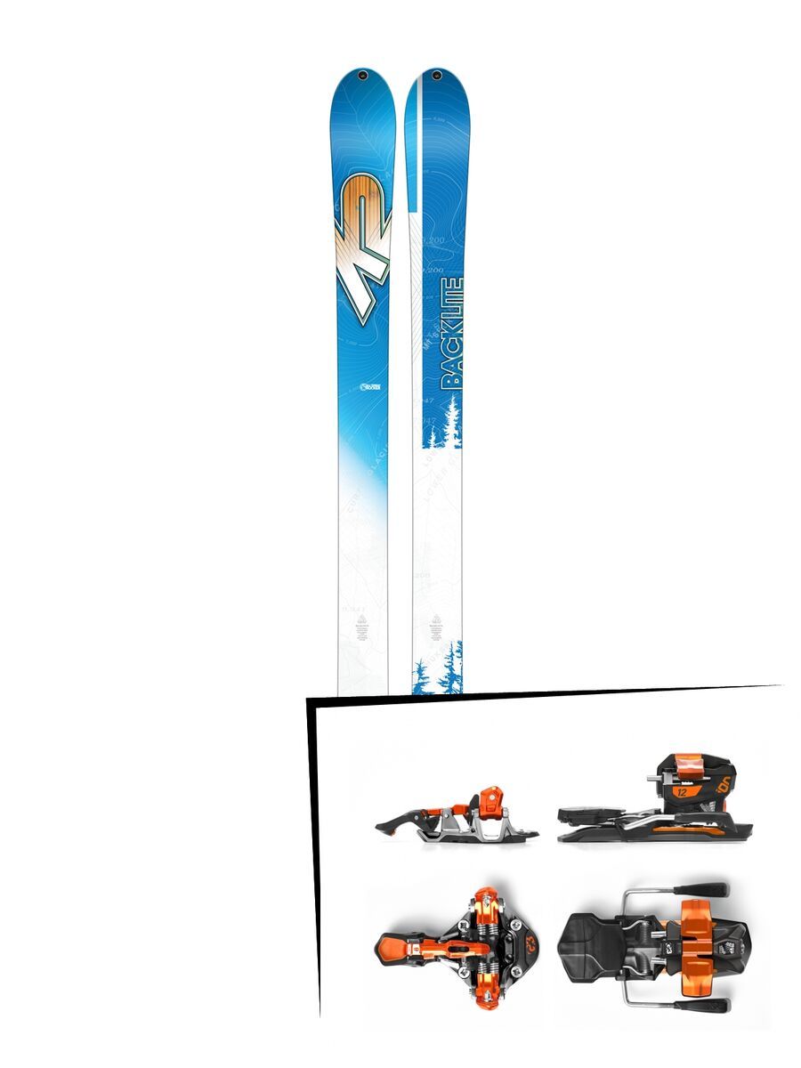 Set: K2 SKI Backlite 74 2017 + G3 Ion 12 (1716203) - Bild 1
