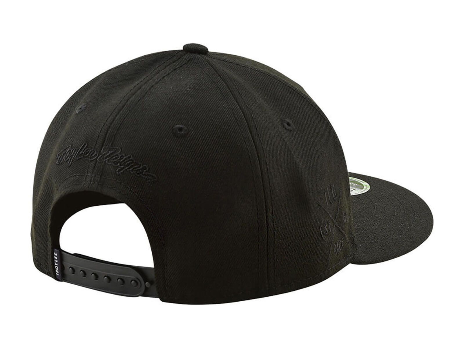 TroyLee Designs Agent Skully Snapback Hat, black - Bild 2