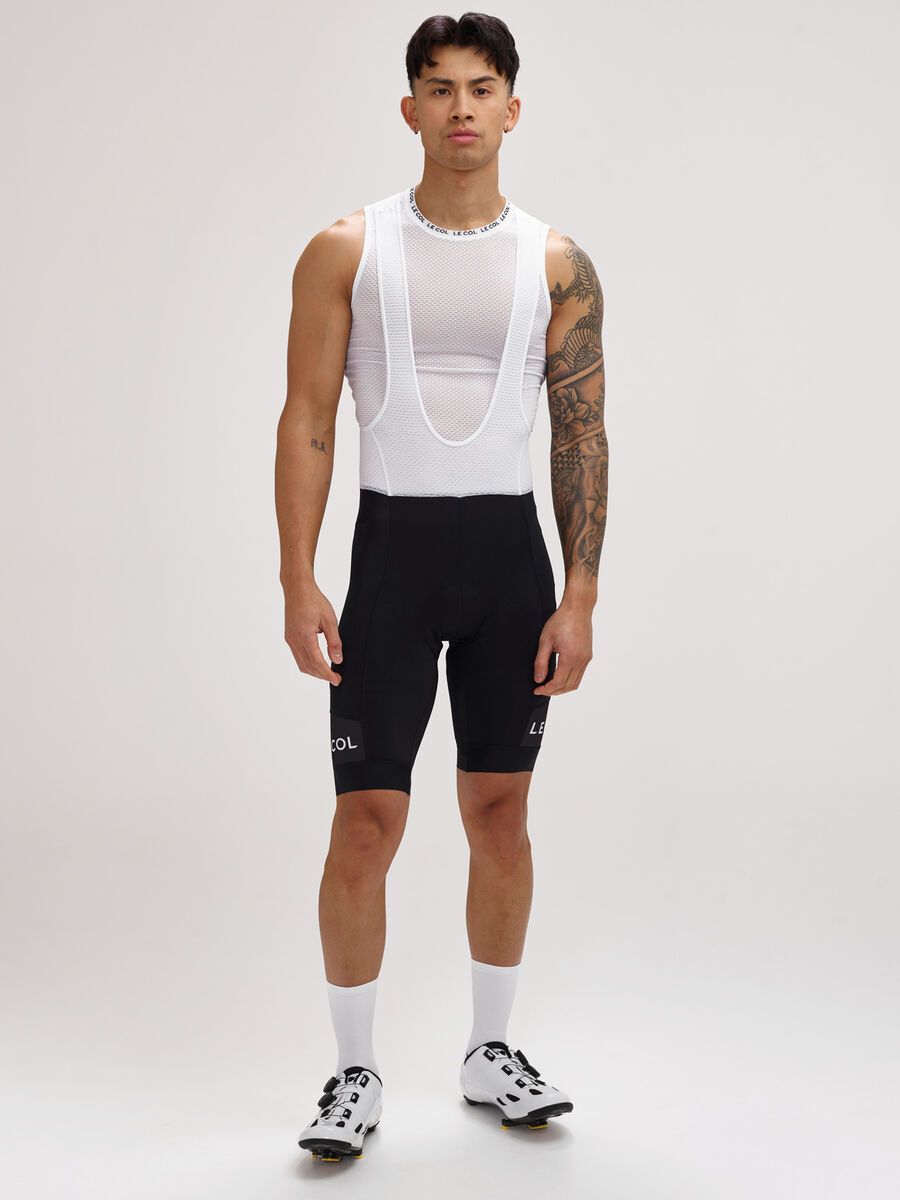 Le Col Sport Bib Shorts II, black/white - Bild 4