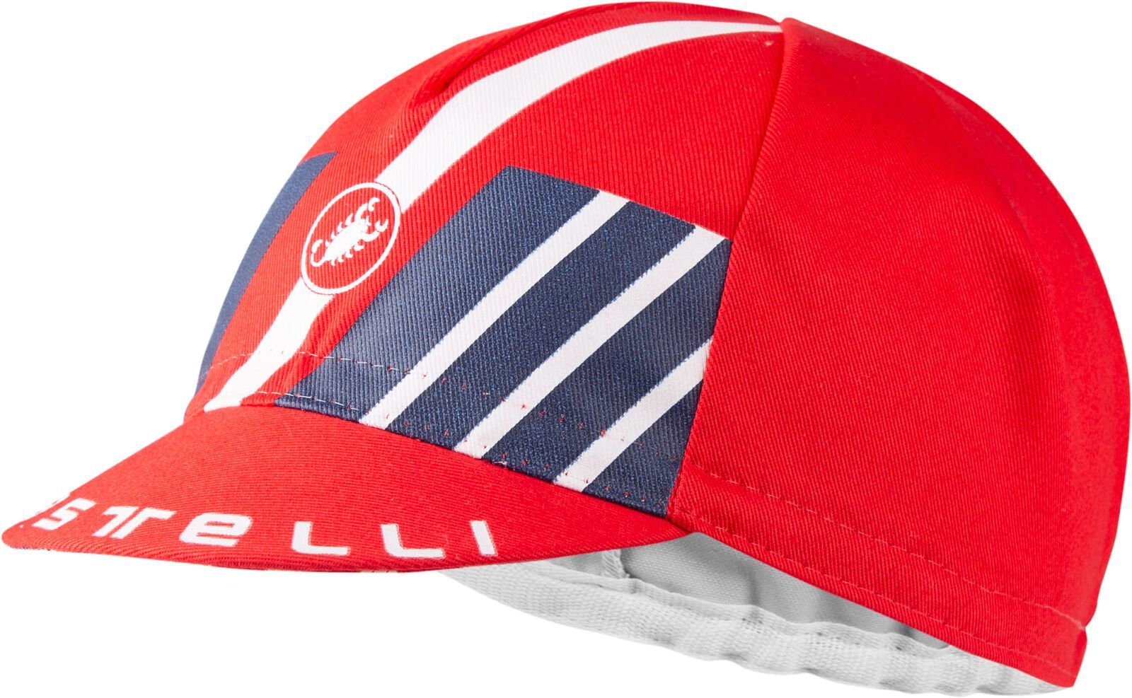 Castelli Hors Categorie Cap, red/dark infinity blue/white - Bild 1