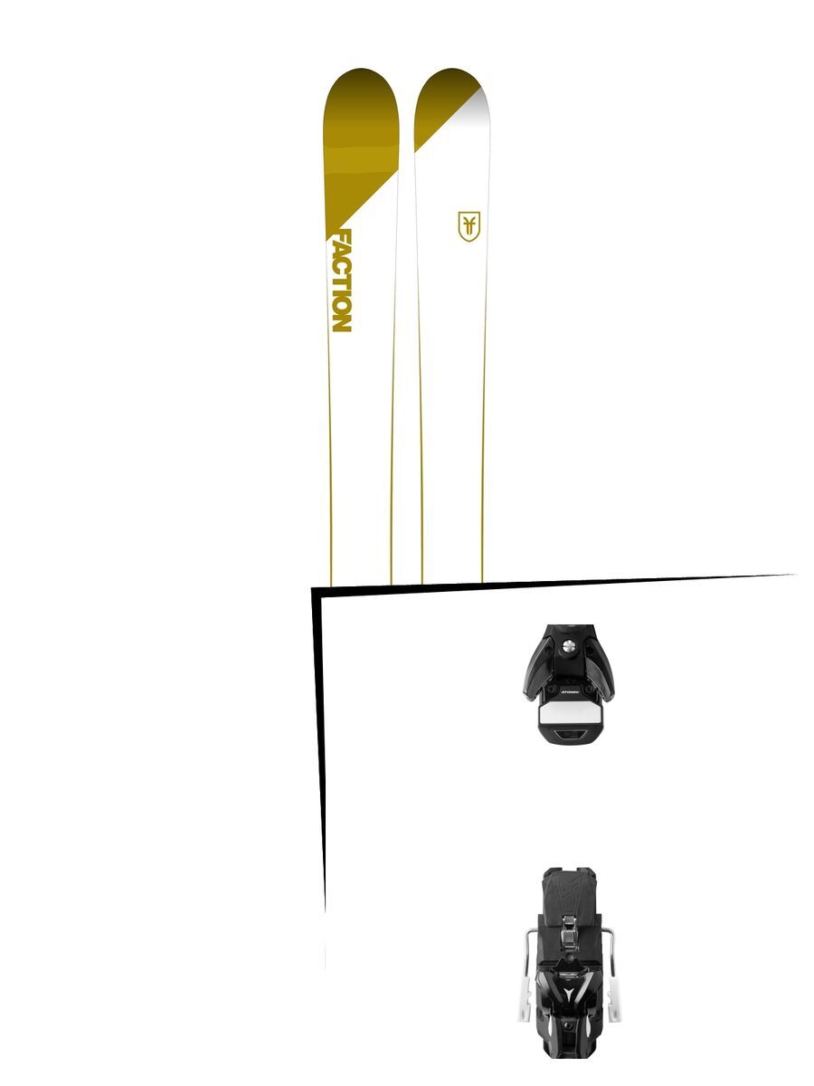 Set: Faction Candide 4.0 2018 + Atomic STH 13 WTR black/gun metal - Bild 1