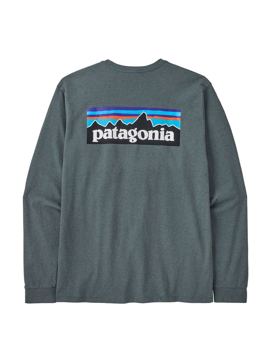 Patagonia Men's L/S P-6 Logo Responsibili-Tee, nouveau green - Bild 2