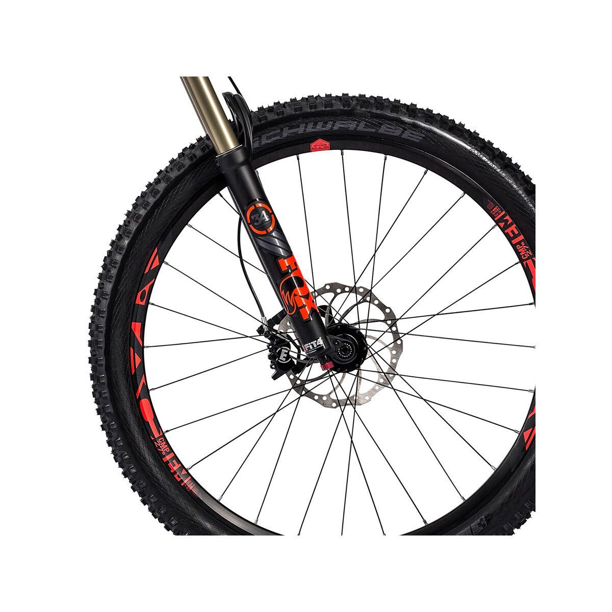 Cube Stereo 160 HPA Race 27.5, black´n´flashred´n´blue - Bild 2