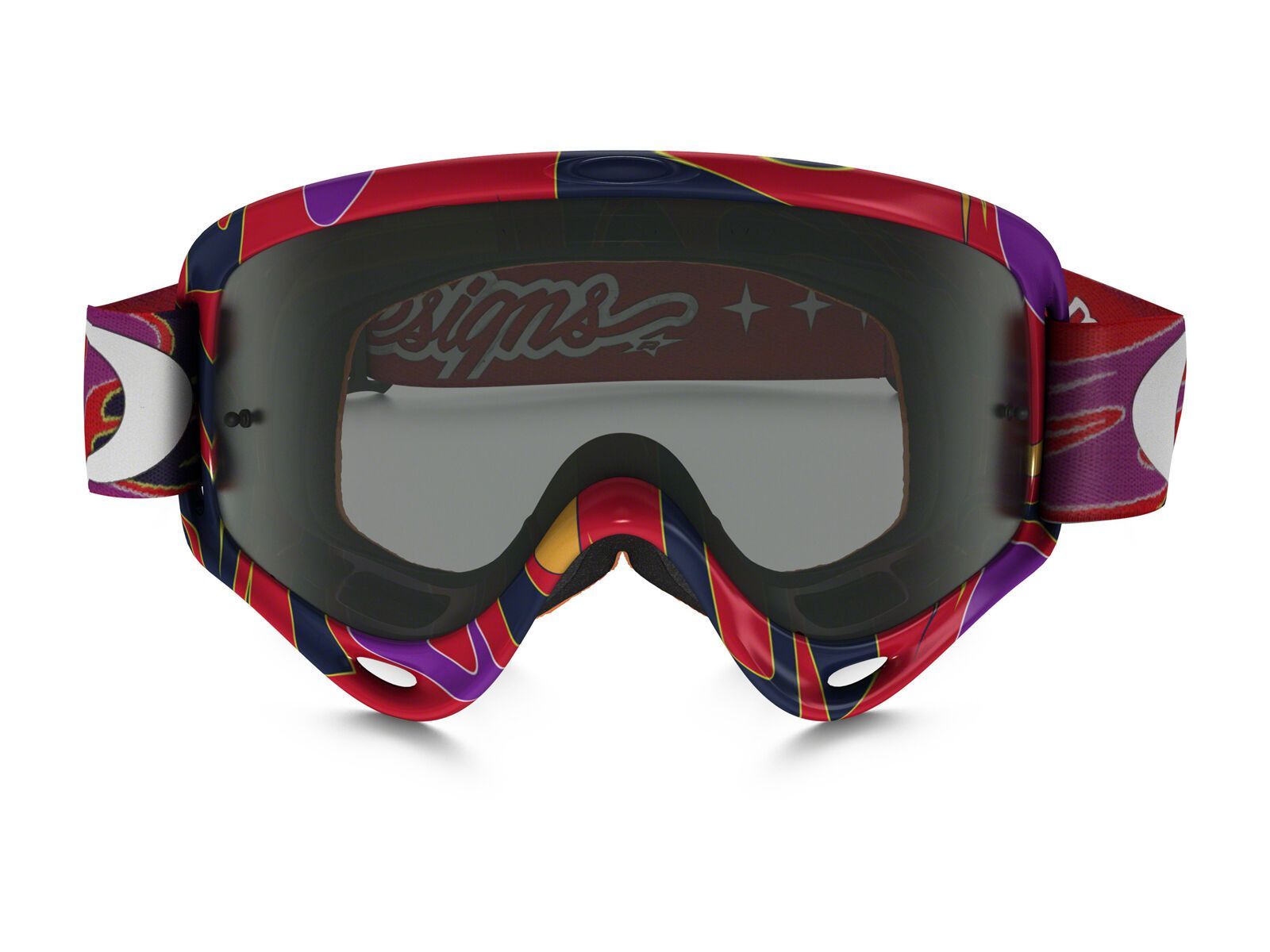 Oakley O-Frame MX XS, reflection orange purple/Lens: dark grey - Bild 2