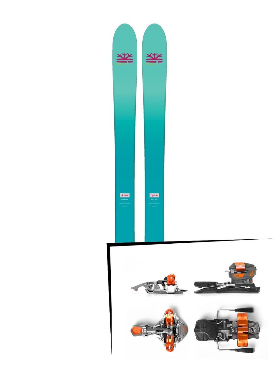 Set: DPS Skis Nina F99 Foundation 2018 + G3 Ion 10 - Bild 1