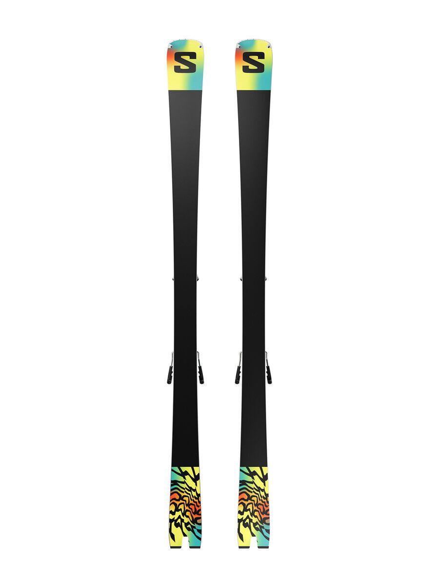 Salomon Addikt Pro 76 + MI12 GW, white/black/capri breeze - Bild 2