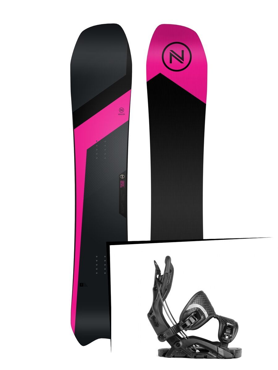 Set: Nidecker Tracer Regular 2019 + Flow Fuse (2226536S) - Bild 1