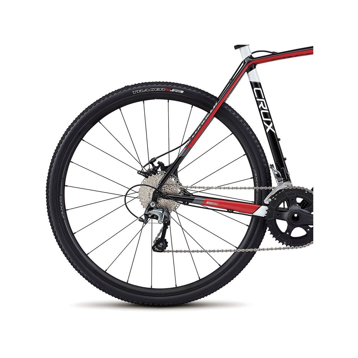 Specialized CruX E5, tarmac black/flo red/metallic white - Bild 4