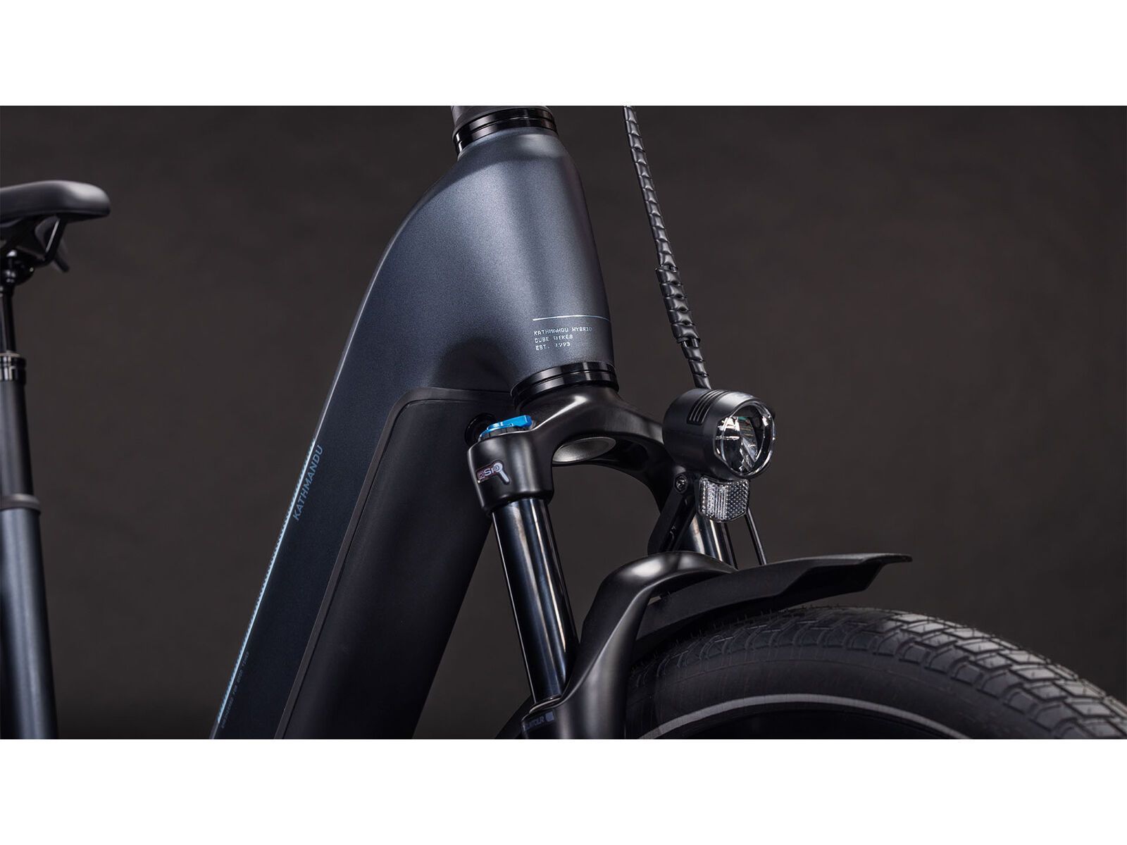 Cube Kathmandu Hybrid One 800 Easy Entry, metallicgrey´n´grey - Bild 3