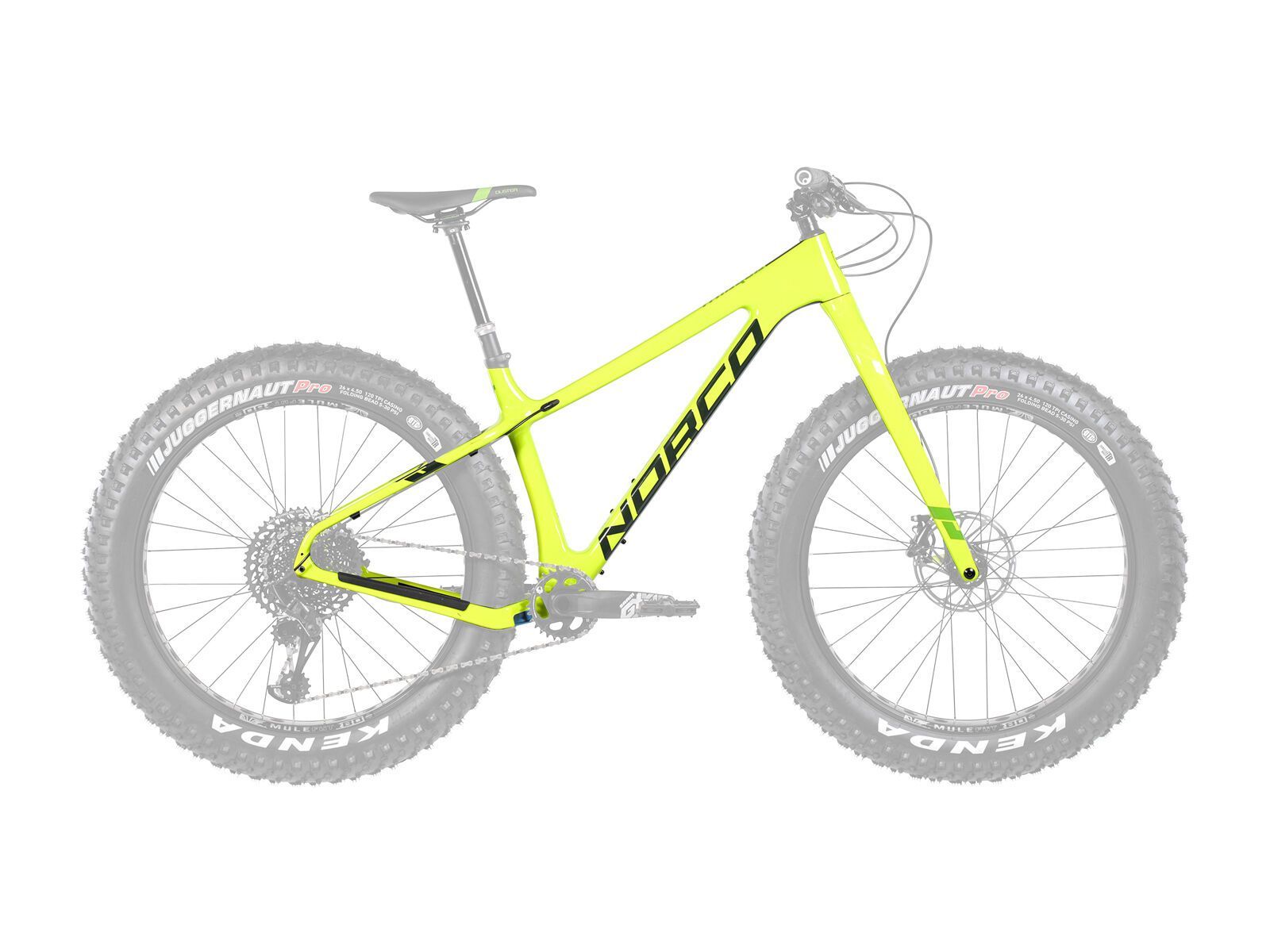 Norco Ithaqua 1 Fame & Fork, citron/green - Bild 1
