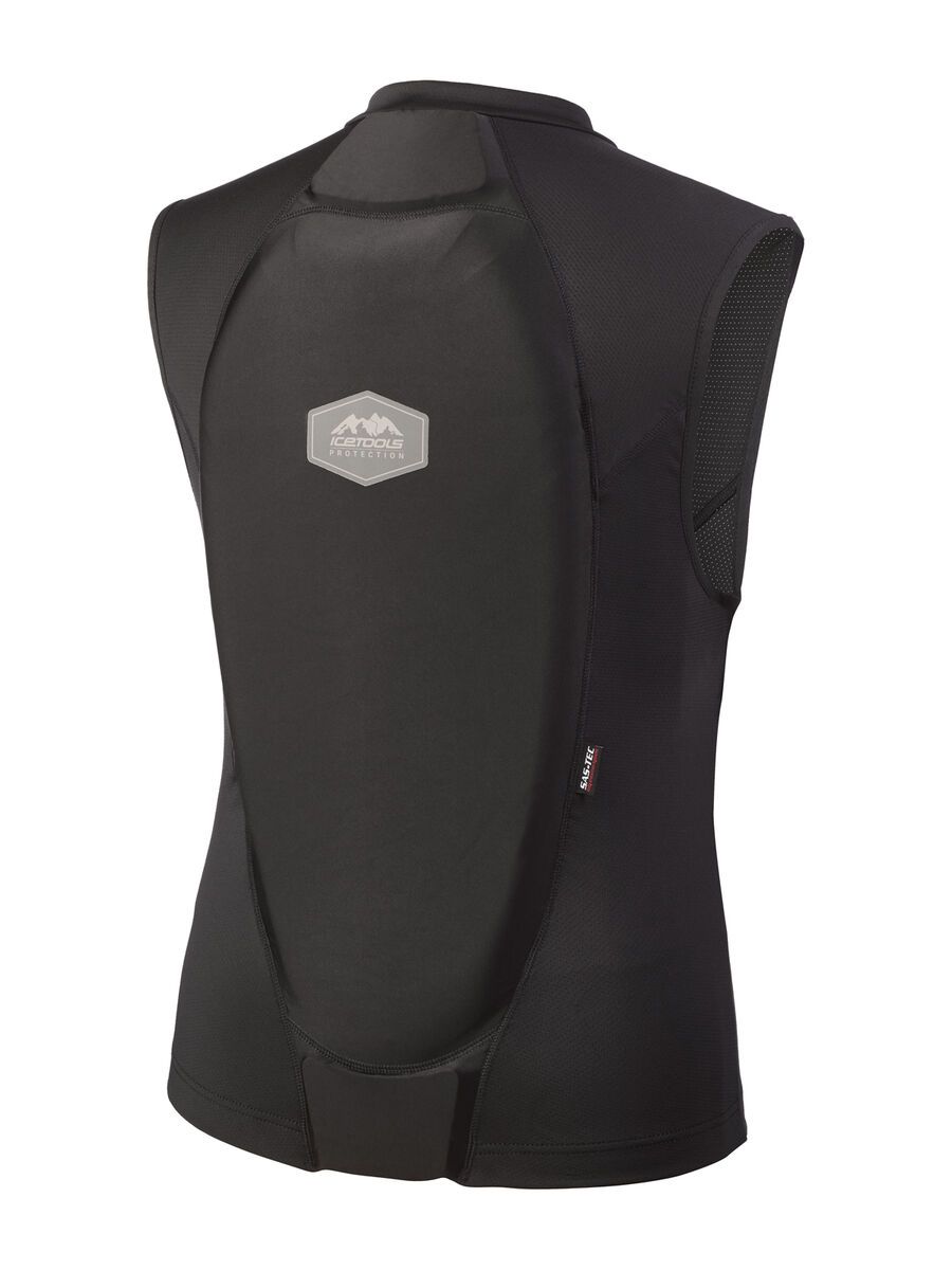 Icetools Lite Vest Men, black/white - Bild 2