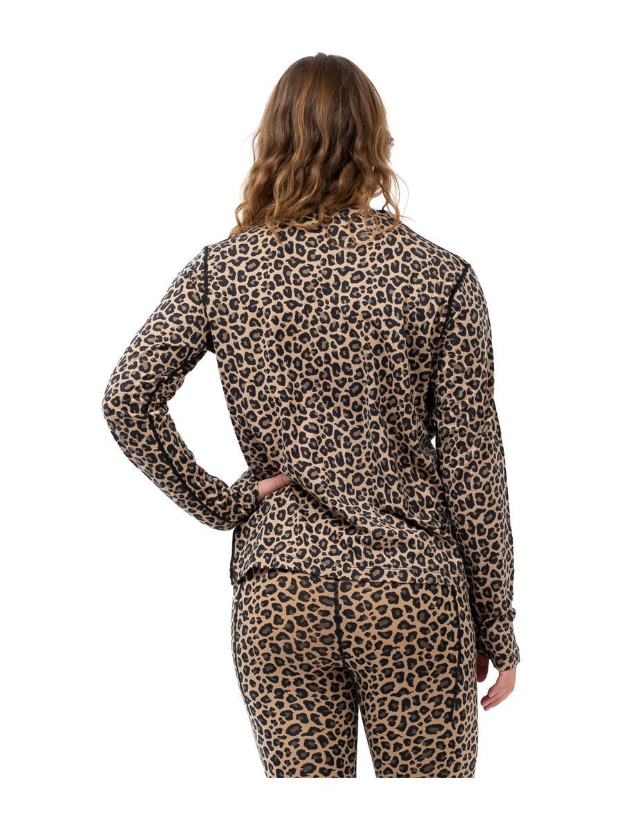 Eivy Loose Fit Merino Wool Top, leopard - Bild 5