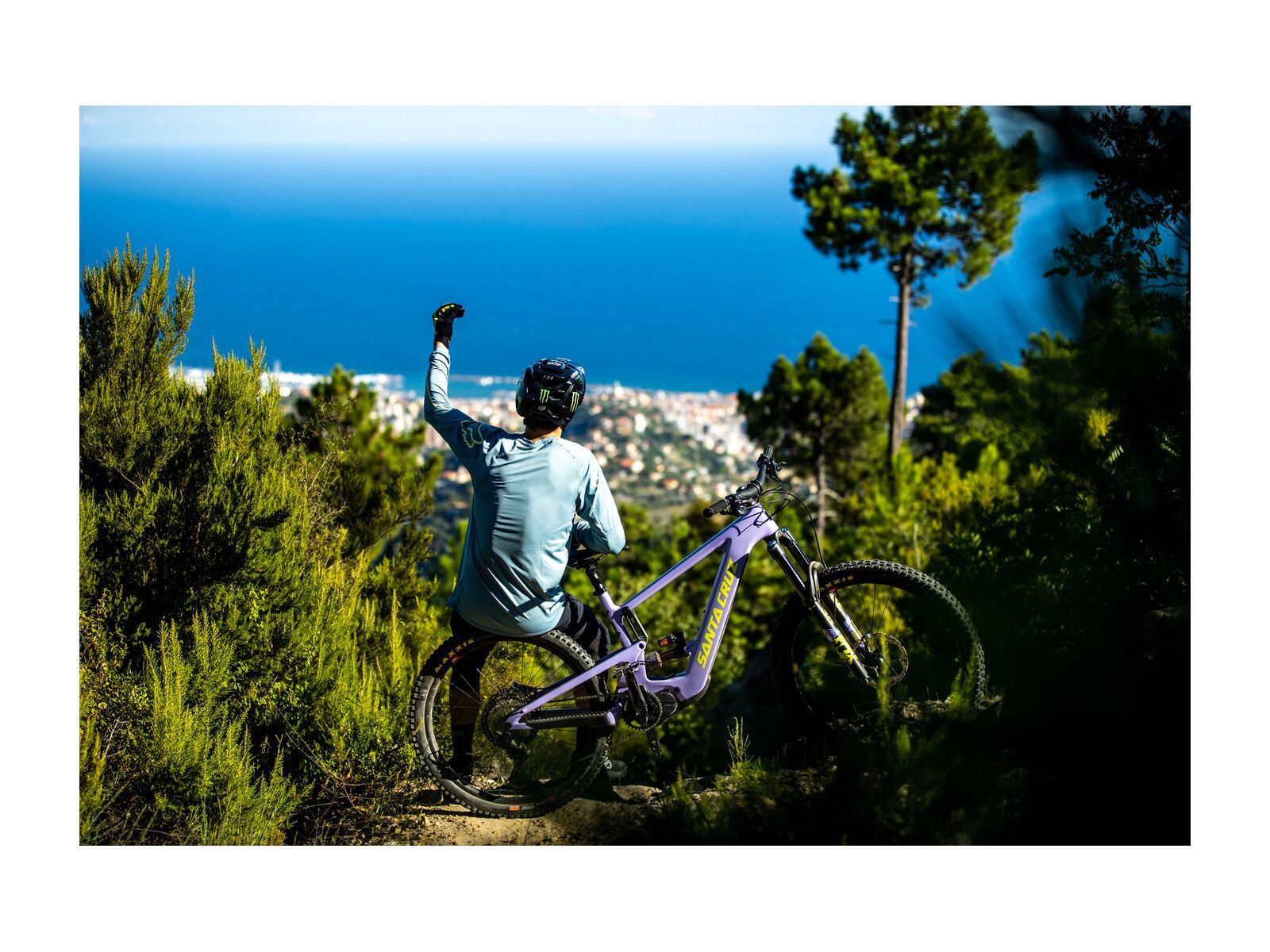 Santa Cruz Bullit 3 CC XT Air MX, gloss lavender/yellow - Bild 9