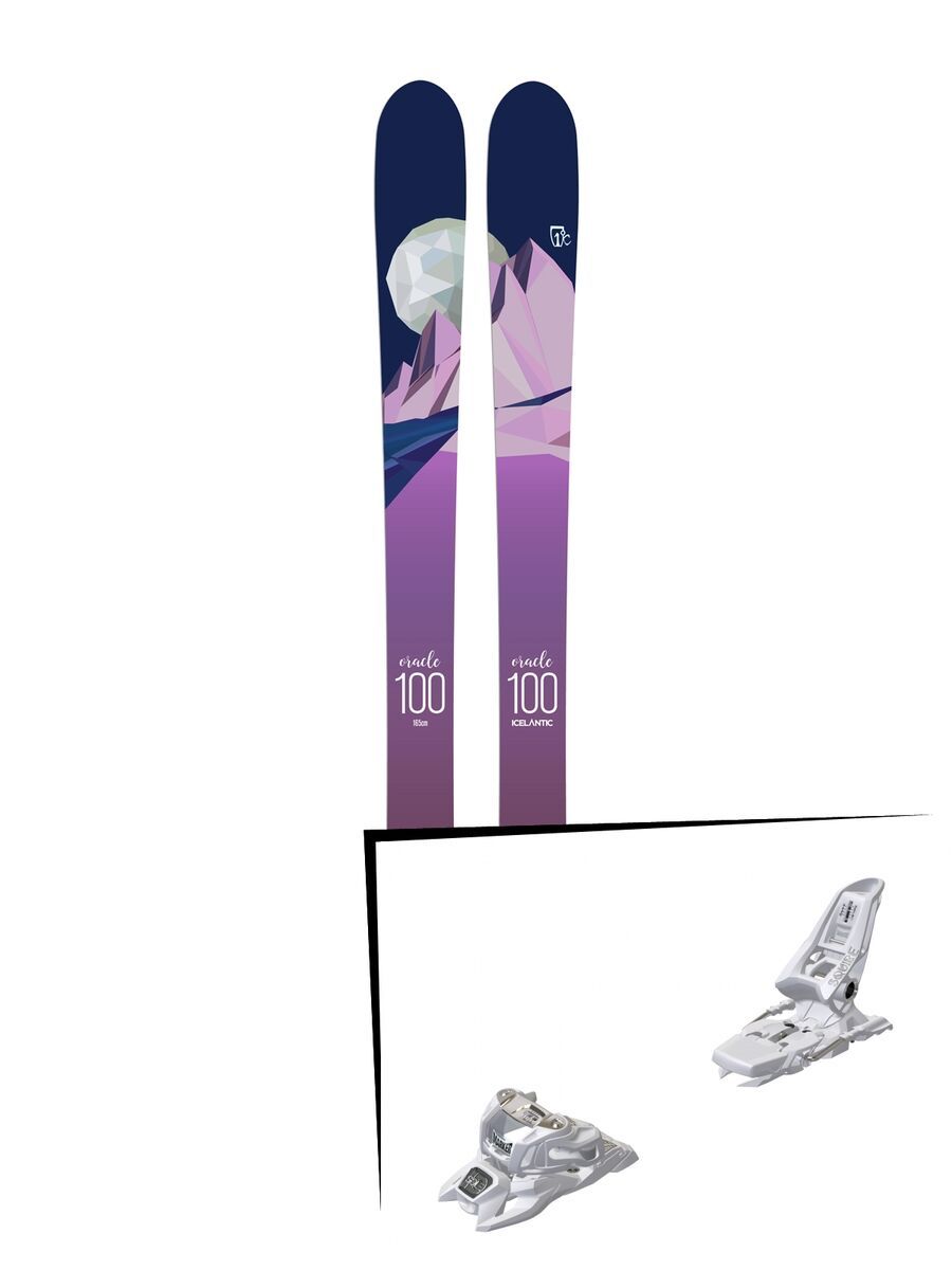 Set: Icelantic Oracle 100 2018 + Marker Squire 11 ID white - Bild 1