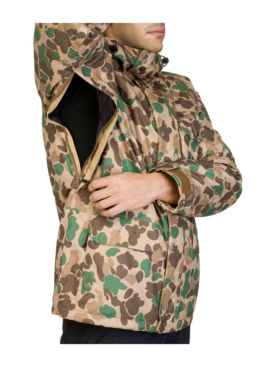 The North Face Mens Faider Insulated Jacket, Tigers Eye Tan Duckmo Print - Bild 5