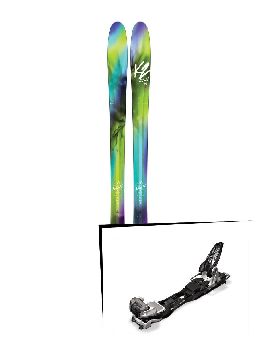 Set: K2 SKI Fulluvit 95 2017 + Marker Baron EPF 13 (1458318S) - Bild 1